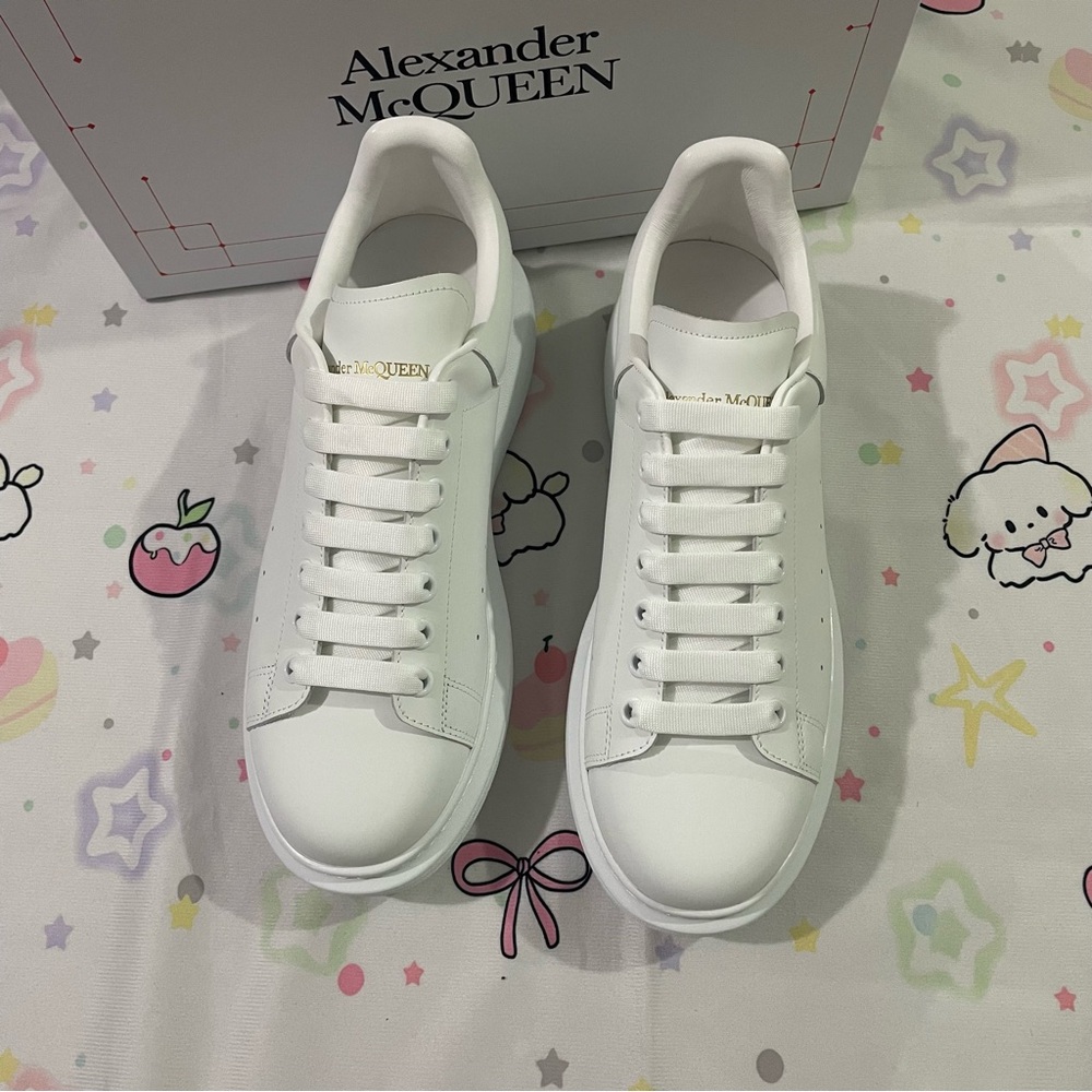 Alexander McQUEEN White Leather Oversized Sneaker